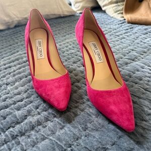 Jimmy Choo Suede Heels